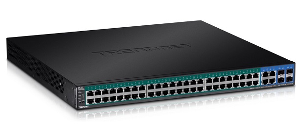 52-Port Gigabit Web Smart PoE+ Switch TRENDnet TPE-5240WS