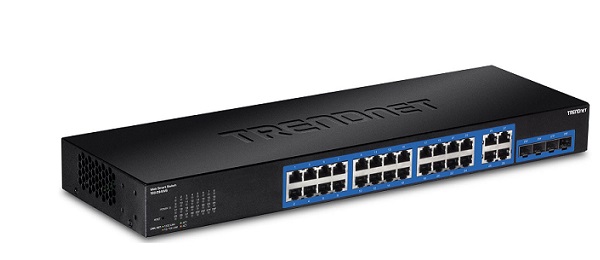 28-Port Gigabit Web Smart Switch TRENDnet TEG-284WS