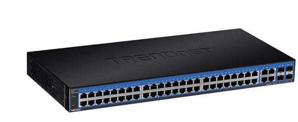 52-Port Gigabit Web Smart Switch TRENDnet TEG-524WS