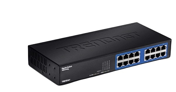 16-Port Gigabit GREENnet Desktop Switch TRENDnet TEG-S16Dg