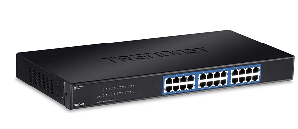 24-Port Gigabit GREENnet Switch TRENDnet TEG-S24g