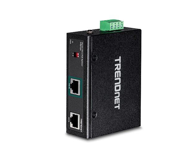 Industrial Gigabit UPoE Splitter TRENDnet TI-SG104