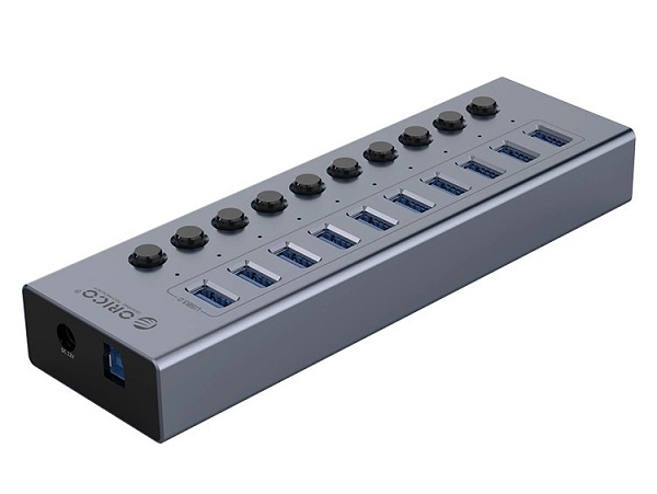 Bộ chia USB HUB 10 cổng ORICO BT2U3-10AB-GY