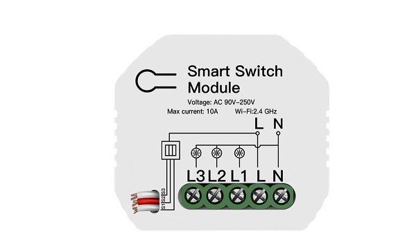 Công tắc thông minh 3 cổng ICANTEK MS-104C