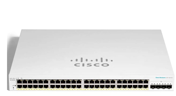 52-Port Gigabit Ethernet Smart Switch CISCO CBS220-48T-4G-EU