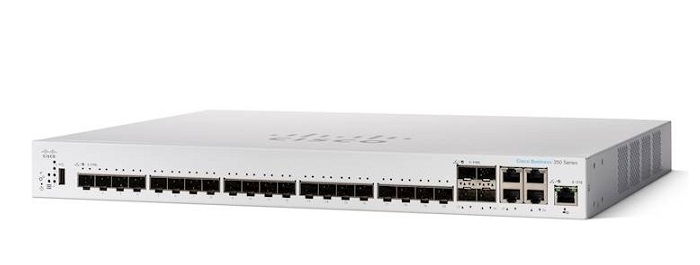 20-port 10G SFP+ + 4-port 10G copper/SFP+ Combo Managed Switch CISCO CBS350-24XS-EU