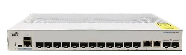 10-port 10G Copper + 2-port 10G copper/SFP+ Combo Managed Switch CISCO CBS350-12XT-EU