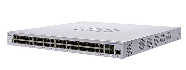 48-port 10G Copper + 4-port 10G SFP+ Managed Switch CISCO CBS350-48XT-4X-EU