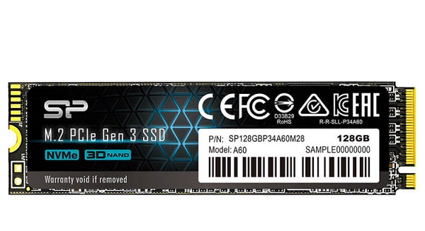 Ổ cứng Silicon Power M.2 2280 PCIe SSD A60 128GB