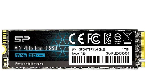 Ổ cứng Silicon Power M.2 2280 PCIe SSD A60 1TB