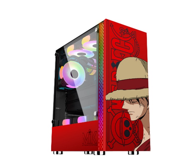 Vỏ Case máy tính MIK DT03 Red Luffy