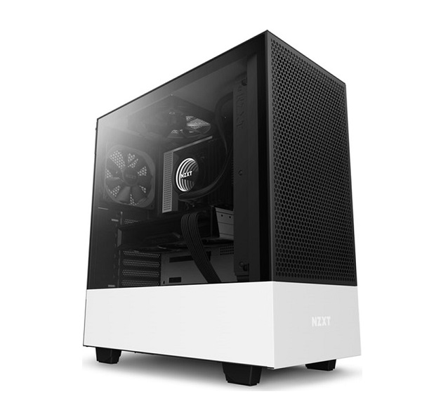 Compact Mid-tower Case NZXT H510 FLOW WHITE