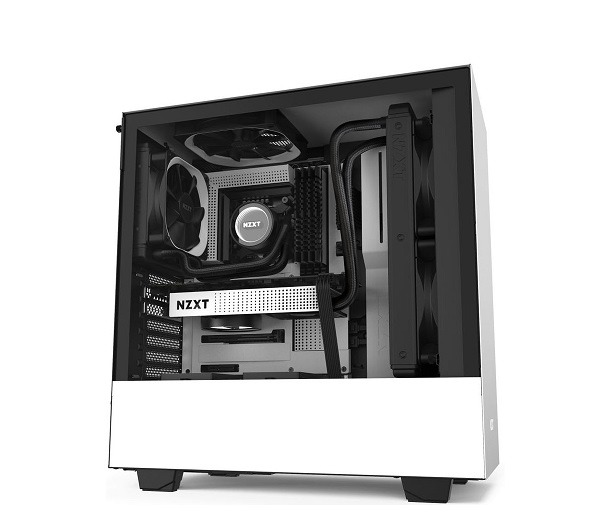 Compact Mid-Tower Case NZXT H510 MATTE WHITE