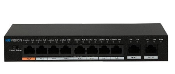 8-port 10/100Mbps PoE Switch KBVISION KX-ASW08-P2