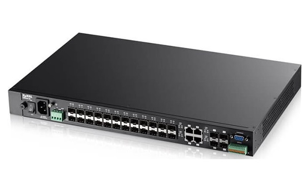 24-Port Fiber Layer 2 Managed Gigabit Switch ZyXEL MGS3520-28F