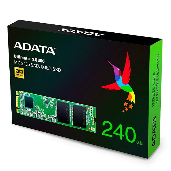 Ổ cứng SSD ADATA SU650 240GB M2 (ASU650NS38-240GT-C)