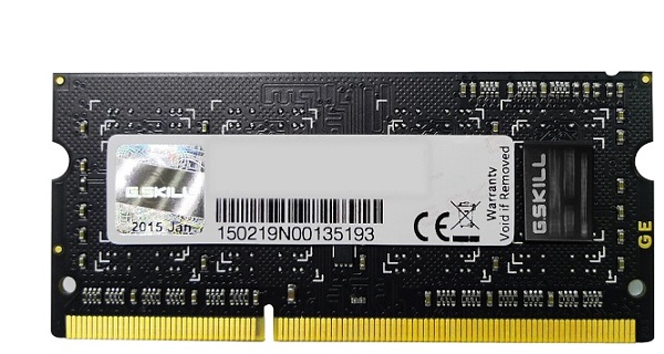 RAM PC G.SKILL DDR3-1600 4GB (F3-12800CL11S-4GBSQ)