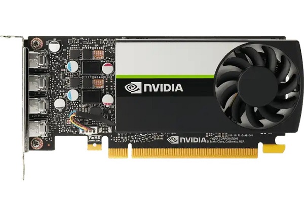 Graphics Card GFX NVIDIA T600 4GB 4mDP HP 340K9AA