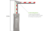 Hệ thống kiểm soát bãi đỗ xe ZKTeco | Rào chắn Barrier ZKTeco ProBG2130L/R-LED