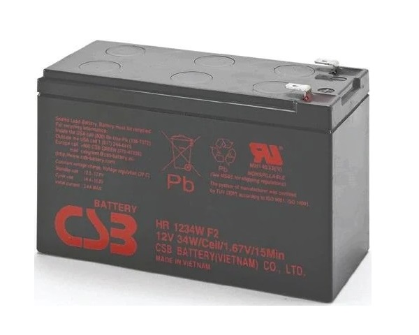 Ắc quy 12V-9Ah CSB HR1234WF2