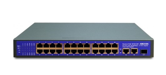 24-Port 10/100Mbps PoE Switch APTEK SF1243P