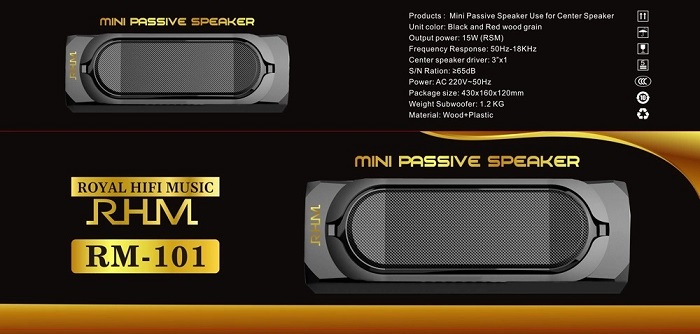 Loa mini passive RHM RM-101