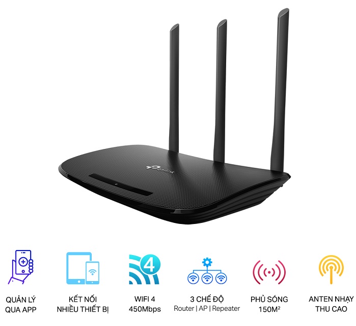 450Mbps Wireless N Router TP-LINK TL-WR940N