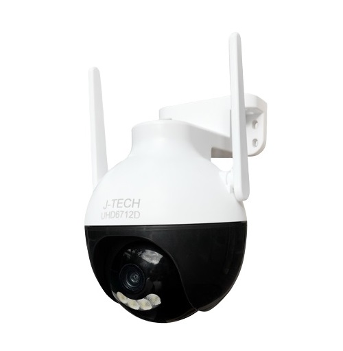 Camera IP Speed Dome hồng ngoại không dây 4.0 Megapixel J-TECH UHD6712D