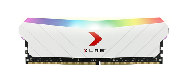 RAM PNY XLR8 RGB DDR4 8GB 3200MHZ WHITE (MD8GD4320016XRGBW)