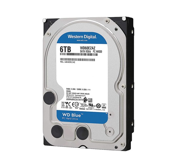 Ổ cứng HDD 6TB WESTERN BLUE WD60EZAZ