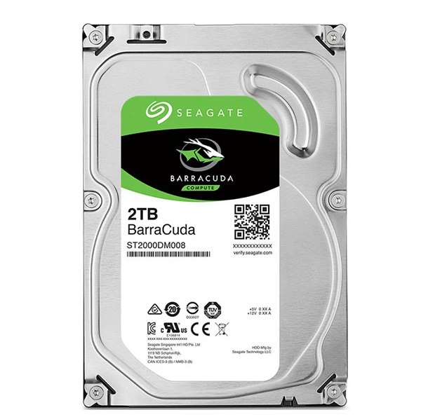 Ổ cứng chuyên dụng 2TB SEAGATE BARRACUDA ST2000DM008