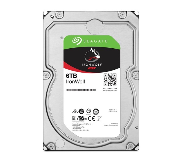 Ổ cứng chuyên dụng 6TB SEAGATE IronWolf ST6000VN001