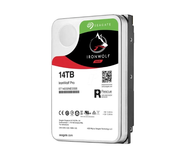 Ổ cứng chuyên dụng 14TB SEAGATE IronWolf Pro ST14000NE0008