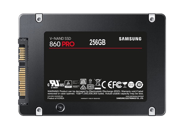 Ổ cứng SSD SAMSUNG 860 PRO 2.5 inch 256GB (MZ-76P256BW)