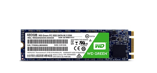 Ổ cứng SSD 480GB Western Green WDS480G2G0B