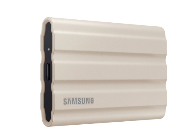 SAMSUNG Portable SSD T7 Shield USB 3.2 2TB Beige (MU-PE2T0K/WW)