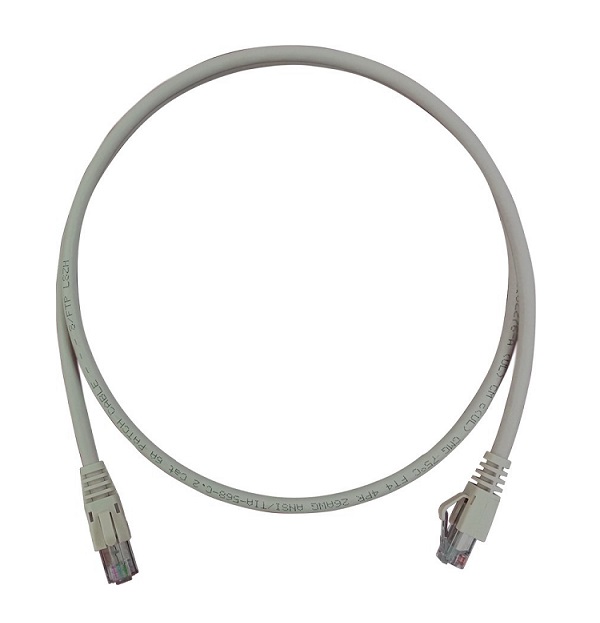 Patch cord CAT.6A F/UTP 0.5m Dintek (1201-06090)