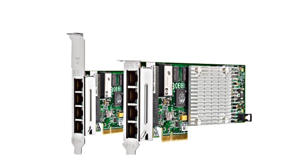 Bộ điều khiển HP NC375T PCI Express Quad Port Gigabit Server Adapter (538696-B21)