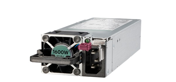 HPE 1600W Flex Slot Platinum Hot Plug Low Halogen Power Supply (830272-B21)