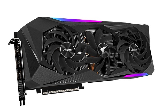 Graphics Card GIGABYTE AORUS GeForce RTX 3070 Ti MASTER 8GB GV-N307TAORUS M-8GD