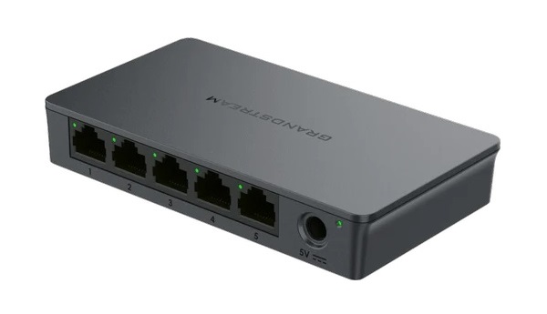 5-Port Gigabit Unmanaged Network Switch Grandstream GWN7700