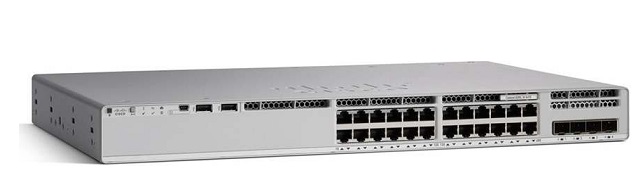 24-port Gigabit PoE+ + 4x10G Uplink Switch CISCO C9200L-24P-4X-E