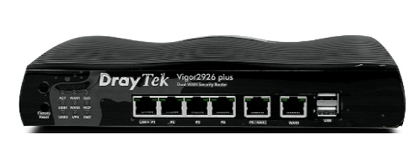 Dual-WAN Load Balancing VPN Router DrayTek Vigor2926 Plus