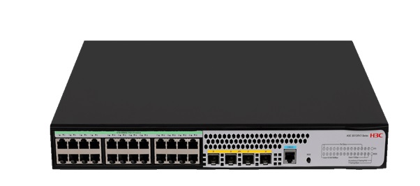 24-Port PoE GE + 4-Port 10Gbps SFP+ Managed Switch H3C LS-5120V3-28S-PWR-LI-GL