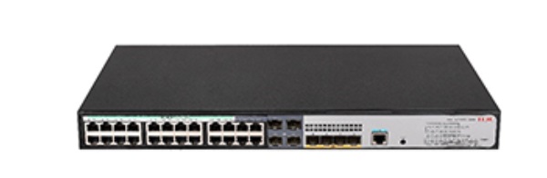 24-Port PoE GE + 4-Port 10Gbps SFP+ Managed Switch H3C LS-5120V3-28S-HPWR-LI-GL