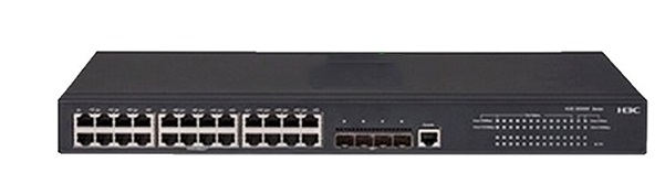 24-Port Gigabit Ethernet + 4-Port 1/10GE SFP+ Switch H3C LS-5560S-28S-SI-GL