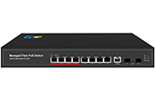 Switch PoE G-NET | 8-port GE + 2-port GE SFP PoE Managed Switch G-NET GX-MPS-2GX8GPB-SFP