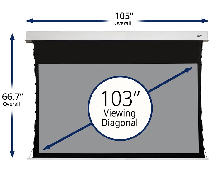 Màn chiếu điện Tab-tension 103-inch Elite Screens ETB103HD5-E8