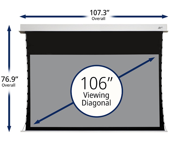 Màn chiếu điện Tab-tension 106-inch Elite Screens ETB106HD5-E16