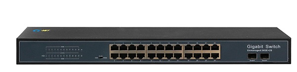 24-port 10/100/1000Base-TX Ethernet Switch G-NET G-UES-2GX24GT-SFP